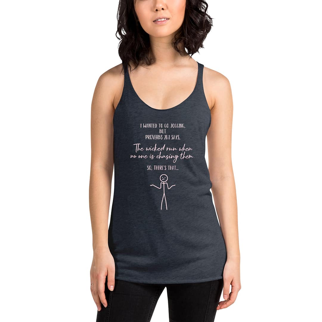 Jogging Racerback Tank Top - Image 7