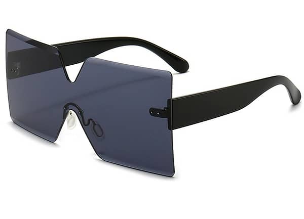 Oversized Rimless Sunglasses - Image 6