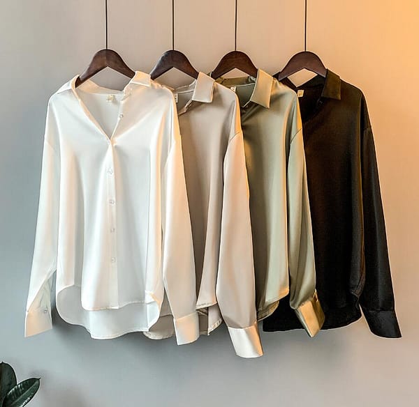 Classic Satin Blouse