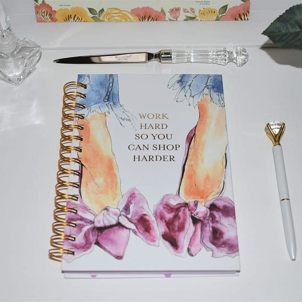 Spiral Journal: 'Work Hard, Shop Harder'