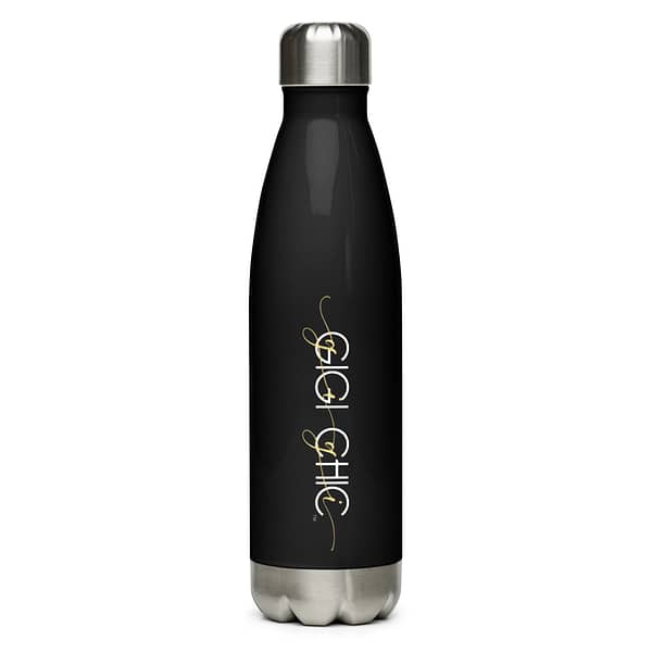 Stainless Steel Water Bottle, Black