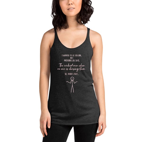 Jogging Racerback Tank Top - Image 3