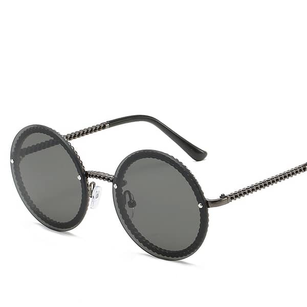 Round Chic Sunglasses - Image 2