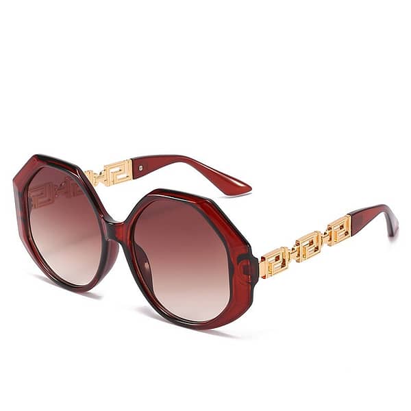 Greek Polygonal Sunglasses - Image 3