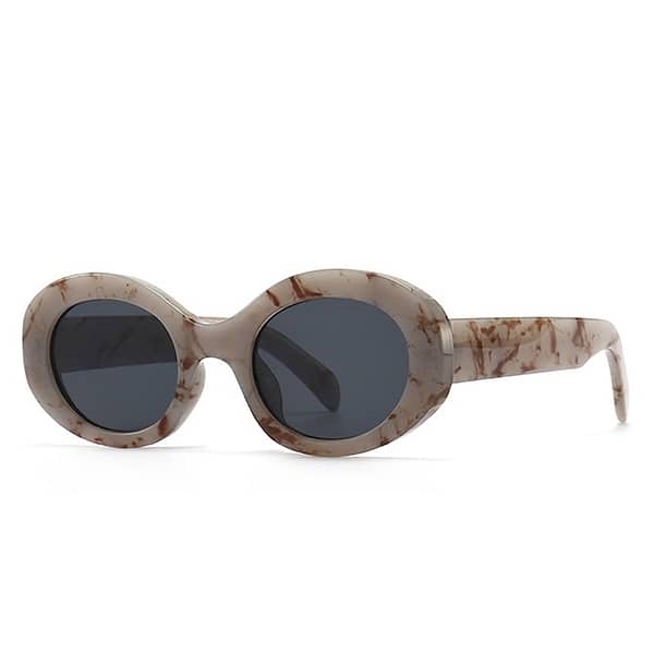 Oval Frame Sunglasses - Image 2