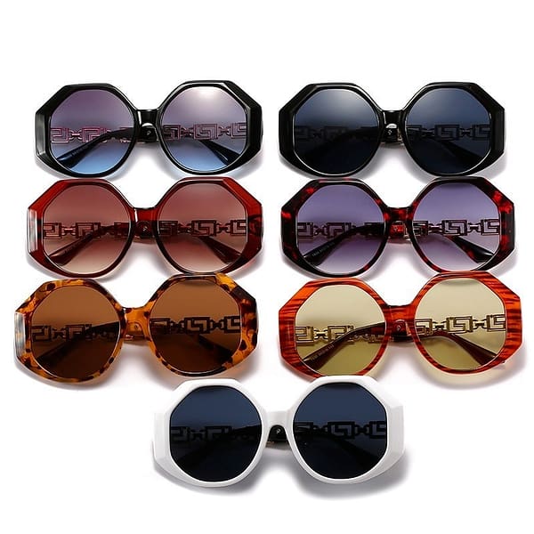 Greek Polygonal Sunglasses - Image 8