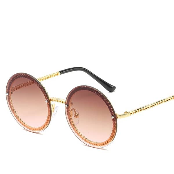Round Chic Sunglasses - Image 5