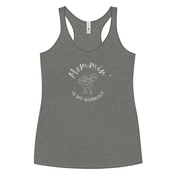 Mommin' Racerback Tank Top - Image 37