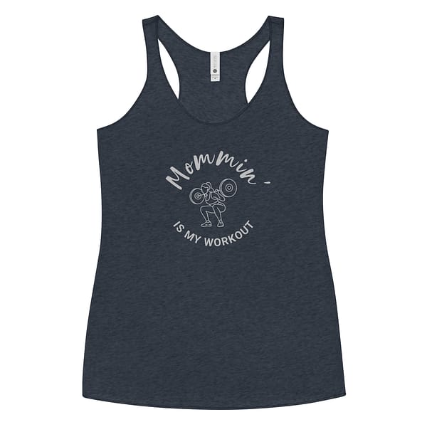 Mommin' Racerback Tank Top - Image 5