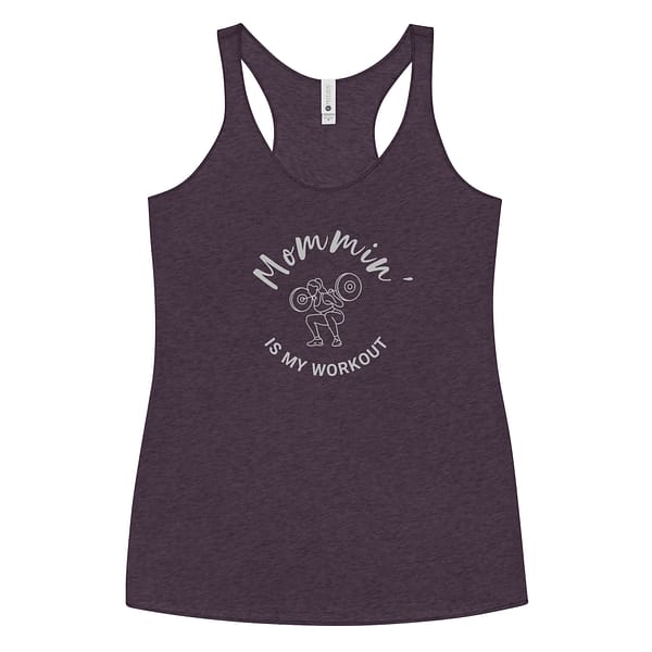 Mommin' Racerback Tank Top - Image 9
