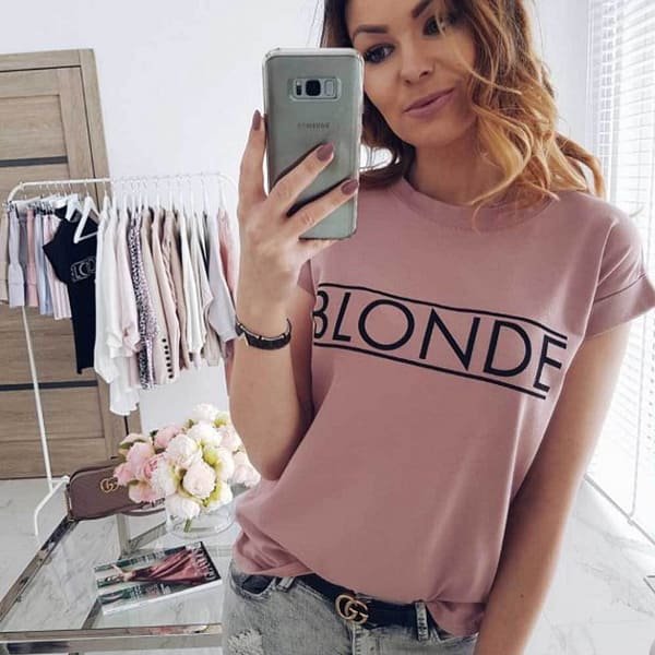 Blonde or Brunette Tee