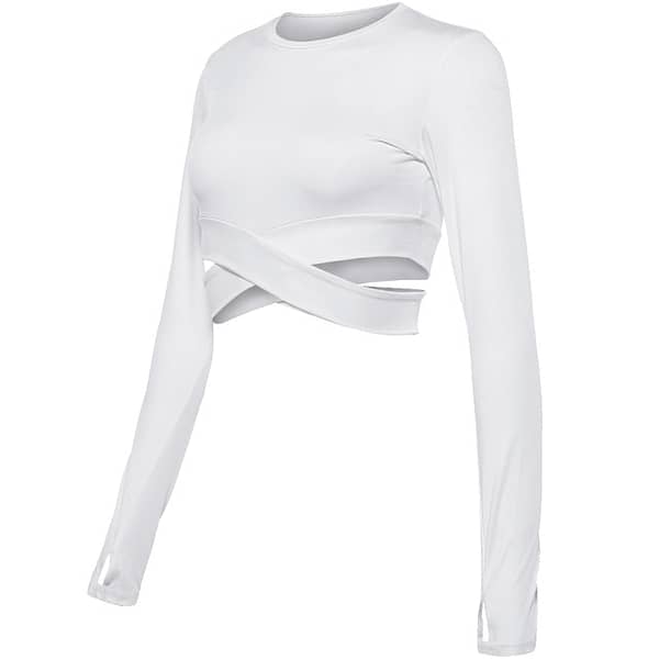 Criss Cross Crop Top - Image 7