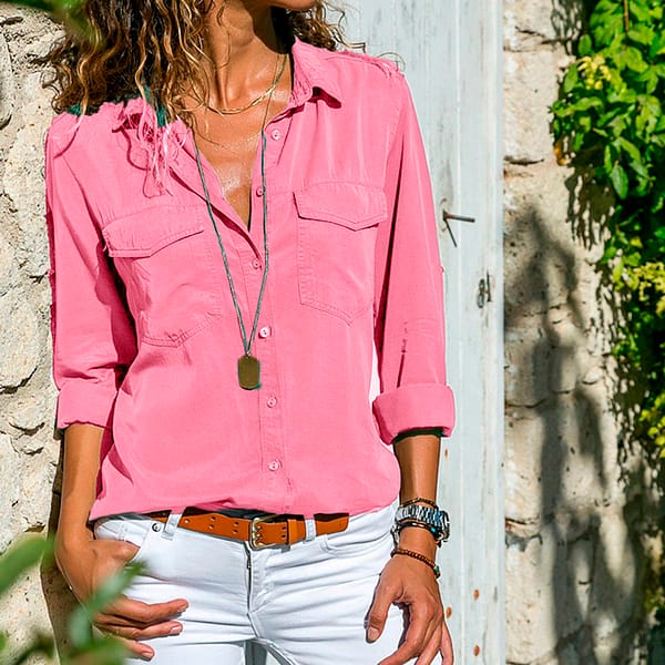 Women's Safari Blouse - Image 2