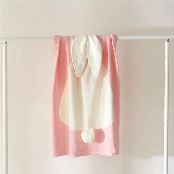Snuggle Bunny Knit Blanket - Image 7