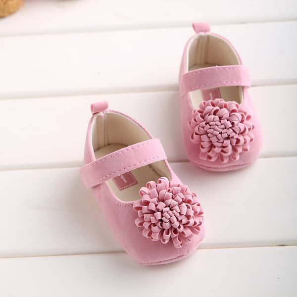Pom-Pom Mary Jane Crib Shoes - Image 6