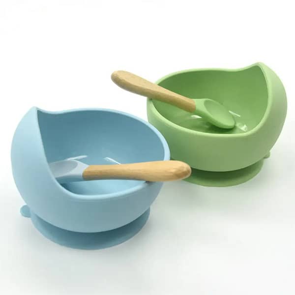 Silicone Spoon and Bowl Set - Image 3