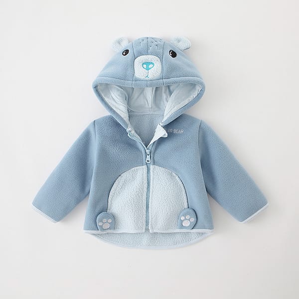 Hooded Fleece Animal Jackets - Image 4