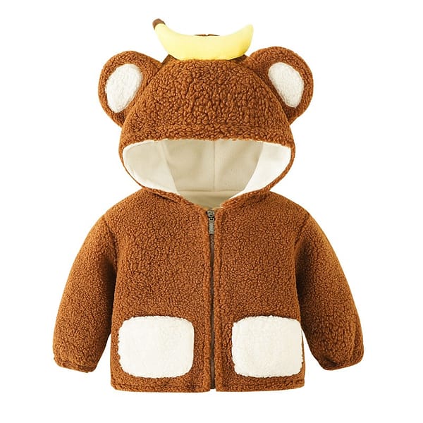 Hooded Fleece Animal Jackets - Image 5