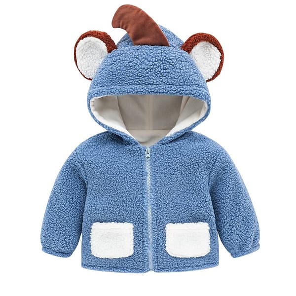 Hooded Fleece Animal Jackets - Image 7