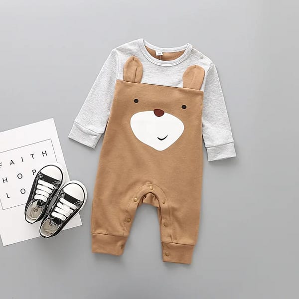 Animal Cotton Romper - Image 4