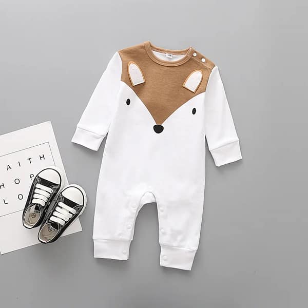 Animal Cotton Romper - Image 2