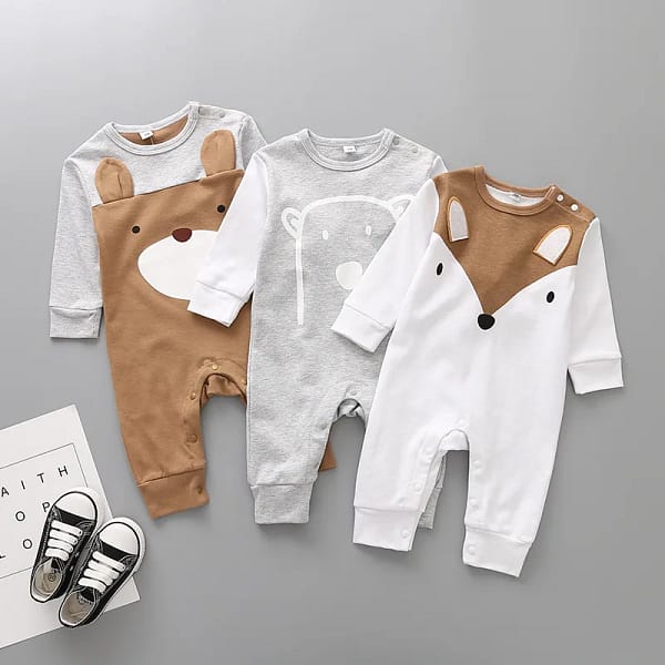 Animal Cotton Romper