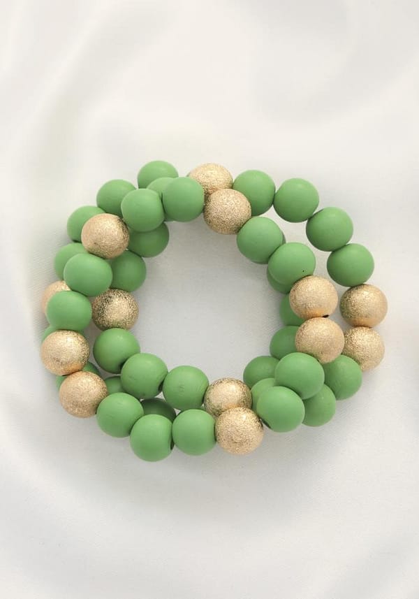 Wood Bead Bracelets - Image 2
