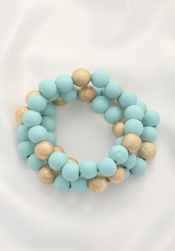 Wood Bead Bracelets