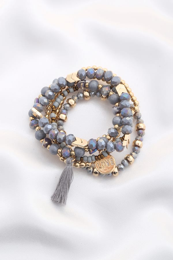 Love Coin Tassel Bracelets - Image 2