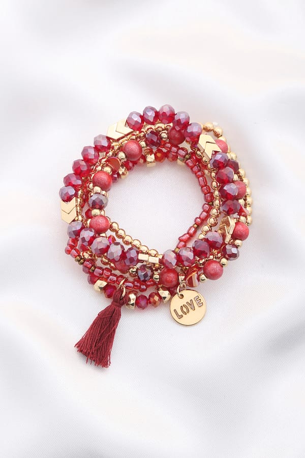 Love Coin Tassel Bracelets - Image 4