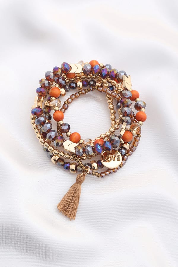 Love Coin Tassel Bracelets - Image 5