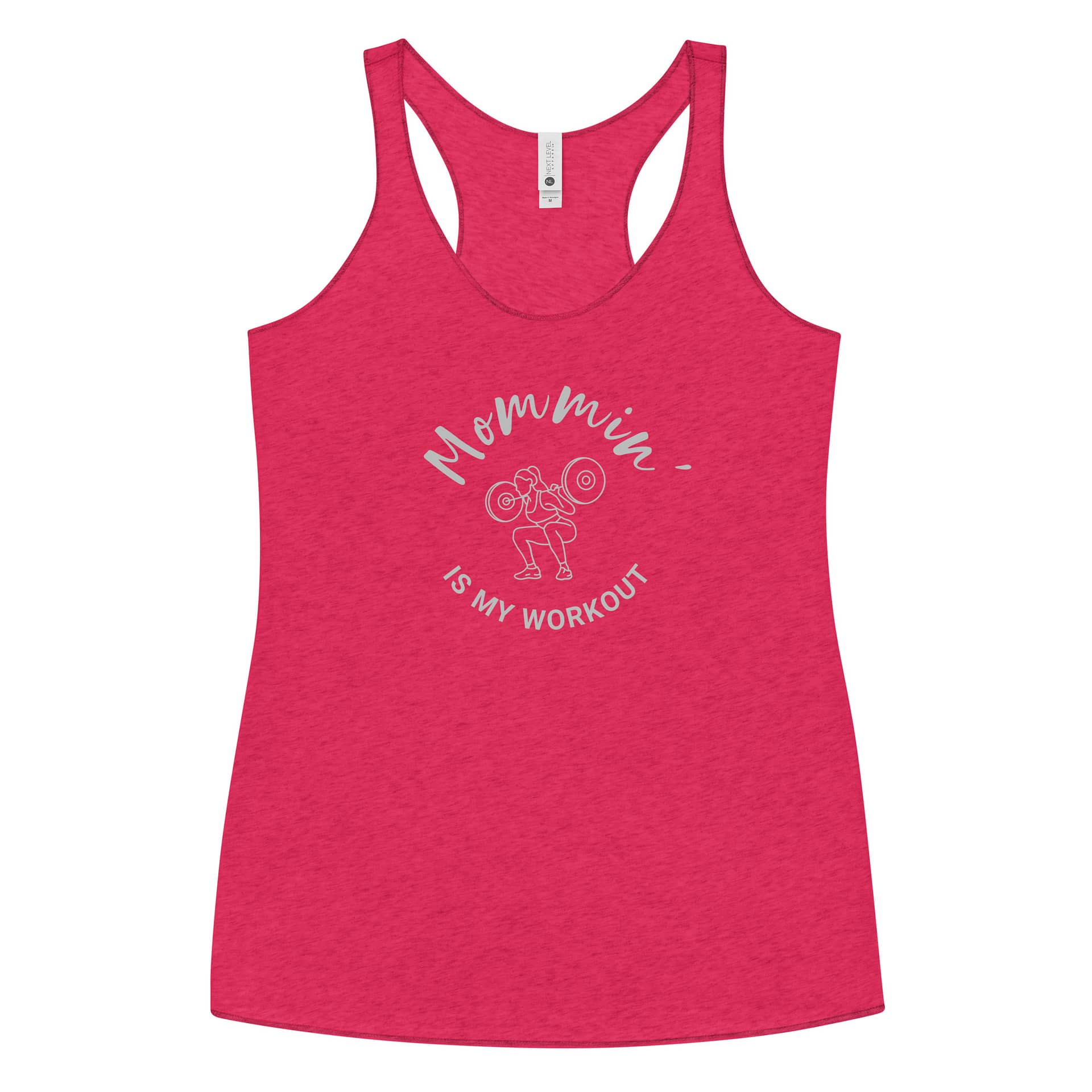 Mommin' Racerback Tank Top - Image 25