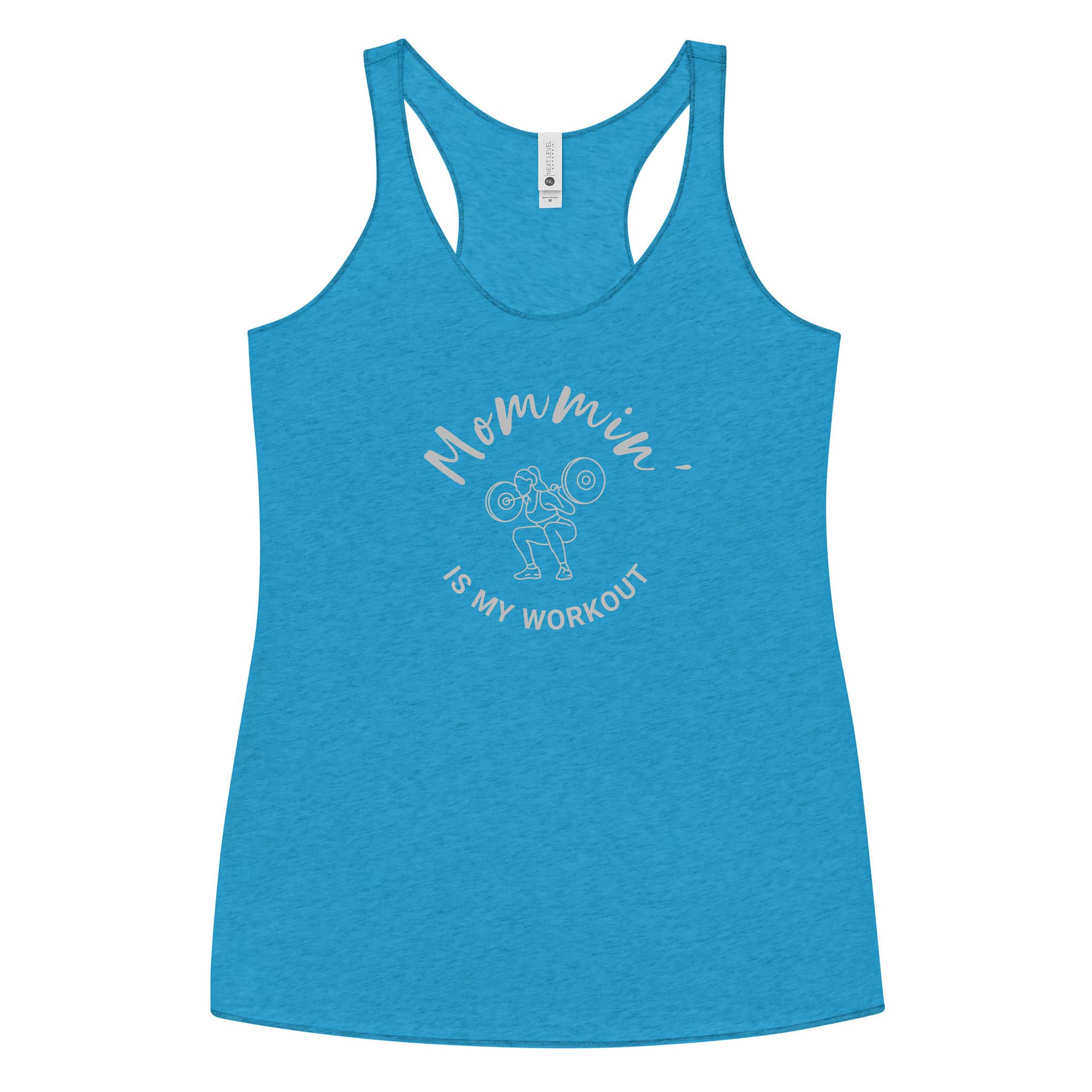 Mommin' Racerback Tank Top - Image 33